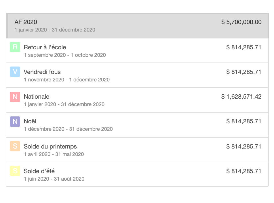 Tous vos plans média en un seul endroit!